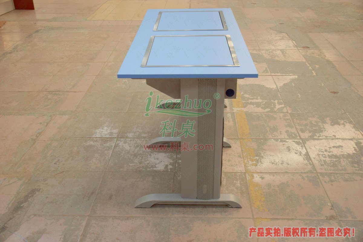 科桌家具,翻轉(zhuǎn)電腦桌,雙人金屬腳架手動(dòng)箱體翻轉(zhuǎn)電腦桌 科桌家具,翻轉(zhuǎn)電腦桌,雙人金屬腳架手動(dòng)箱體翻轉(zhuǎn)電腦桌