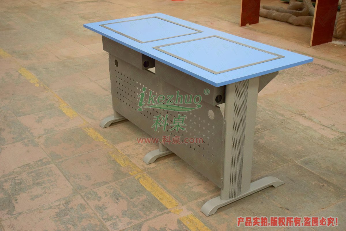 科桌家具,翻轉(zhuǎn)電腦桌,雙人金屬腳架手動(dòng)箱體翻轉(zhuǎn)電腦桌 科桌家具,翻轉(zhuǎn)電腦桌,雙人金屬腳架手動(dòng)箱體翻轉(zhuǎn)電腦桌