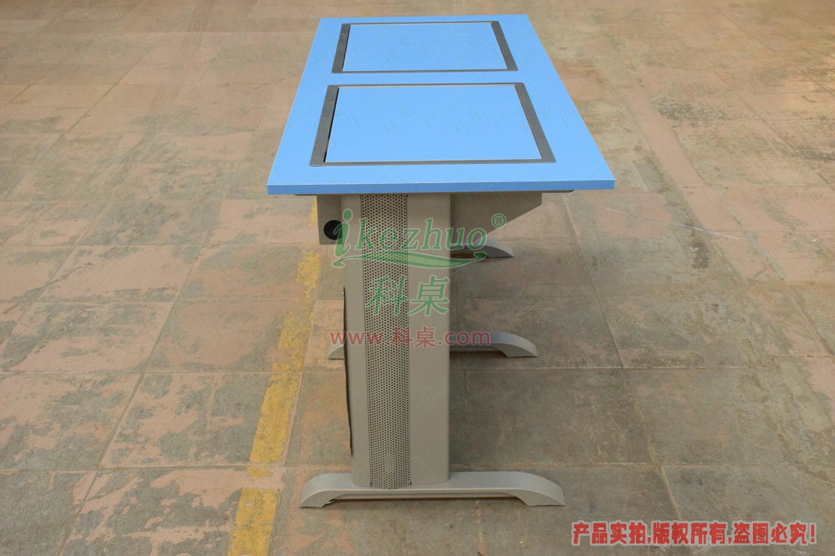 科桌家具,翻轉(zhuǎn)電腦桌,雙人金屬腳架手動(dòng)箱體翻轉(zhuǎn)電腦桌 科桌家具,翻轉(zhuǎn)電腦桌,雙人金屬腳架手動(dòng)箱體翻轉(zhuǎn)電腦桌