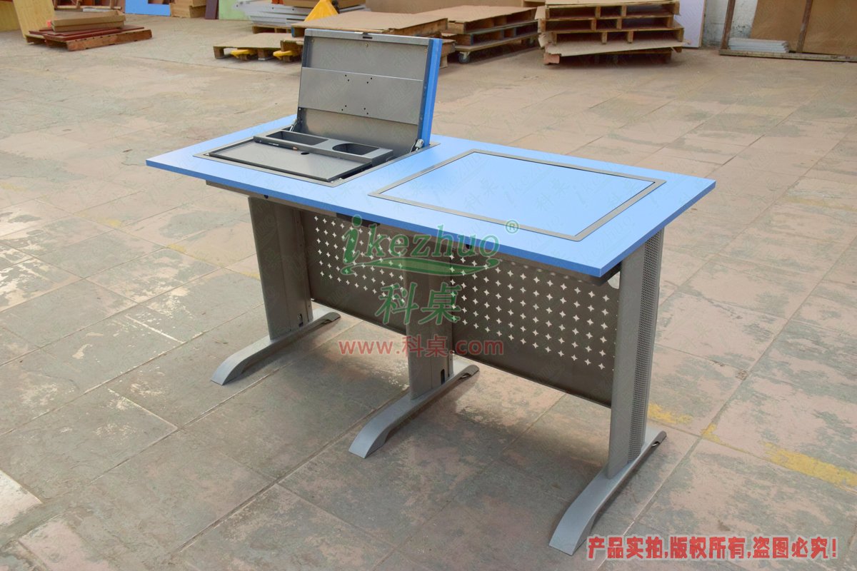 科桌家具,翻轉(zhuǎn)電腦桌,雙人金屬腳架手動(dòng)箱體翻轉(zhuǎn)電腦桌 科桌家具,翻轉(zhuǎn)電腦桌,雙人金屬腳架手動(dòng)箱體翻轉(zhuǎn)電腦桌