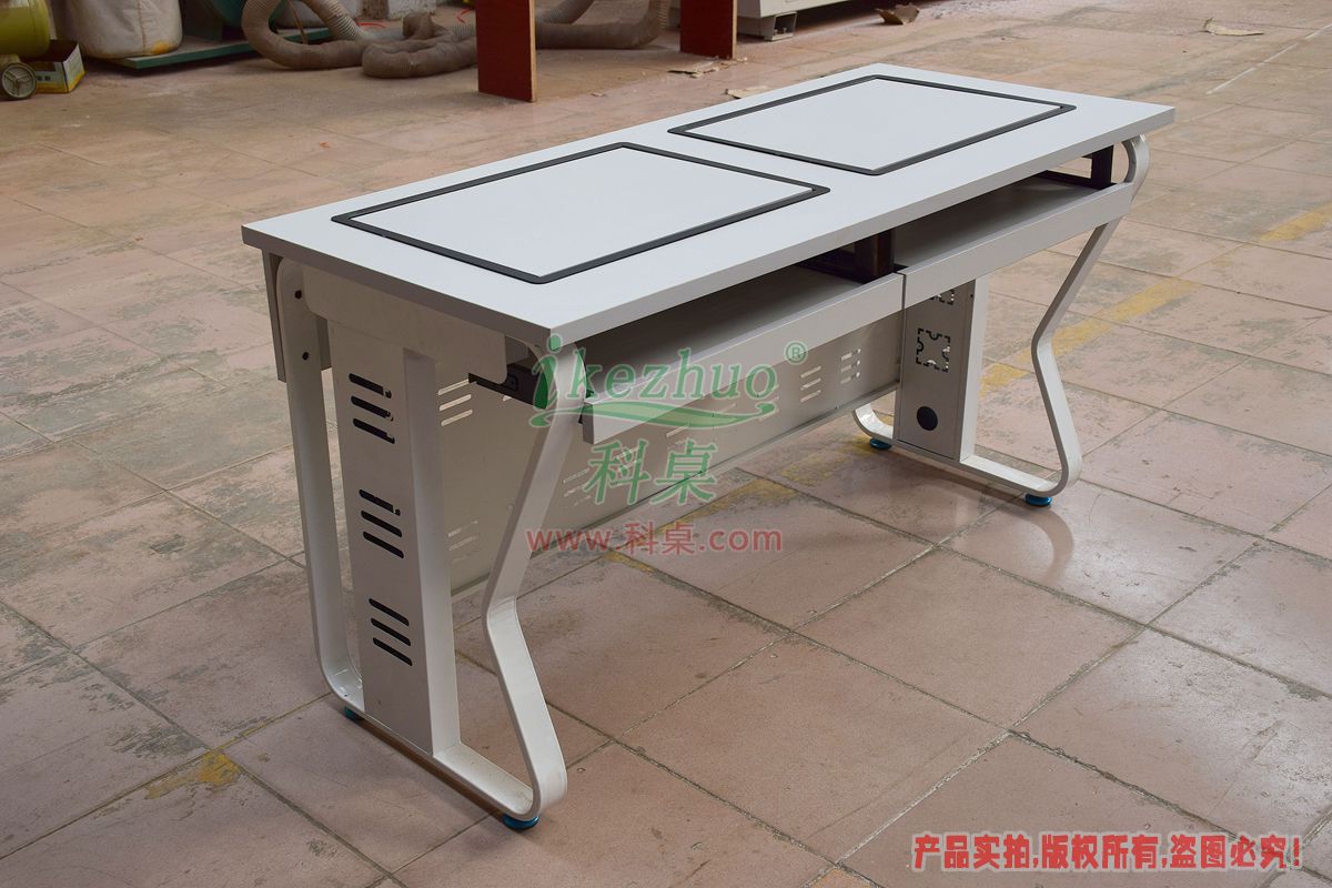 科桌家具,翻轉(zhuǎn)電腦桌,雙人電腦桌,雙人位金屬腳架帶邊框翻轉(zhuǎn)電腦桌K16-C 科桌家具,翻轉(zhuǎn)電腦桌,雙人電腦桌,雙人位金屬腳架帶邊框翻轉(zhuǎn)電腦桌K16-C
